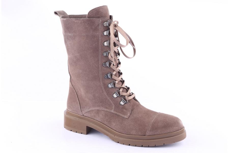 D.moro Shoes Women Suede Leather Ankle Boots For Winter: 8518 Taupe (Wholesale)