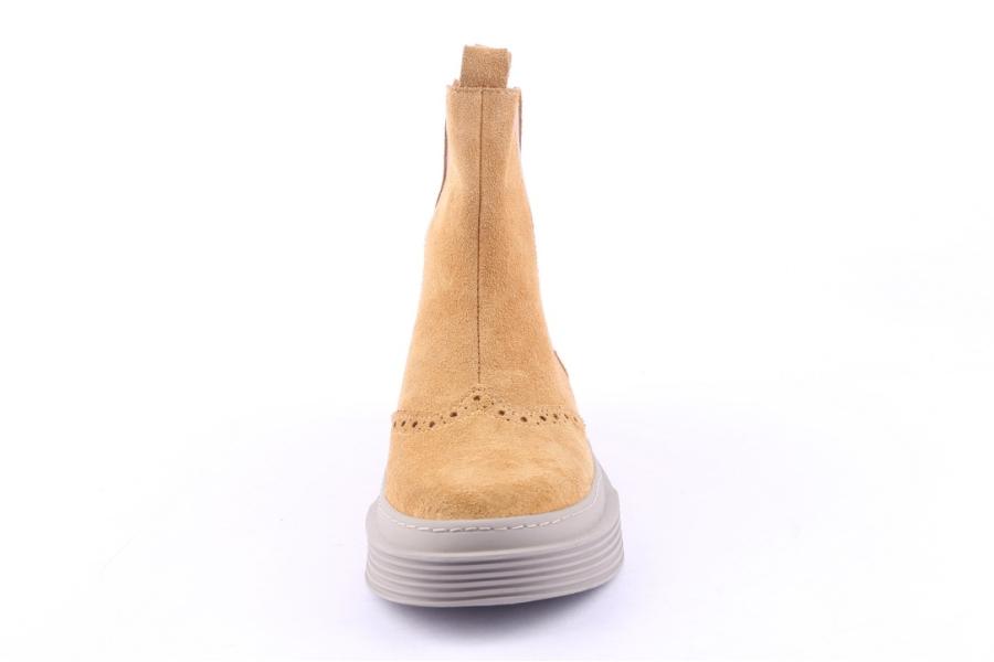 D.moro Shoes Women Suede Leather Ankle Boots For Winter: 950 Camel (Wholesale)