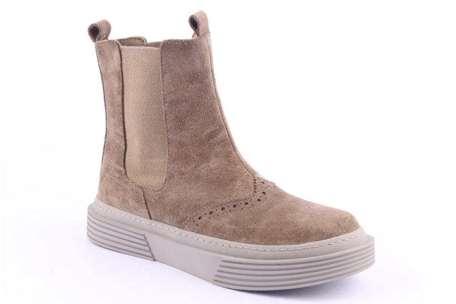 D.moro Shoes Women Suede Leather Ankle Boots For Winter: 950 Mink (Wholesale)