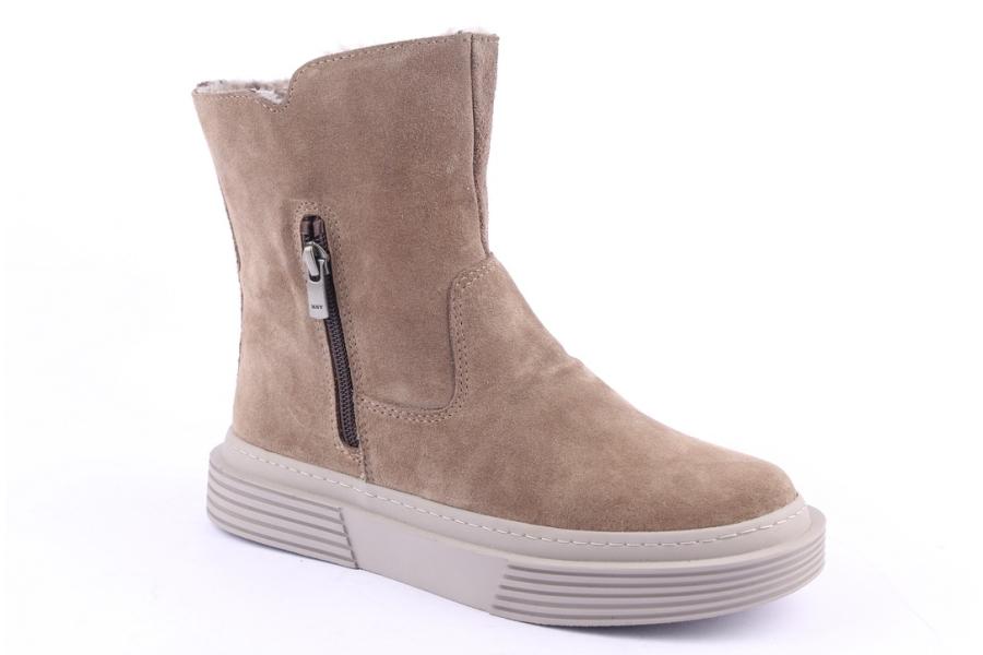 D.moro Shoes Women Suede Leather Ankle Boots For Winter: 951 Mink (Wholesale)