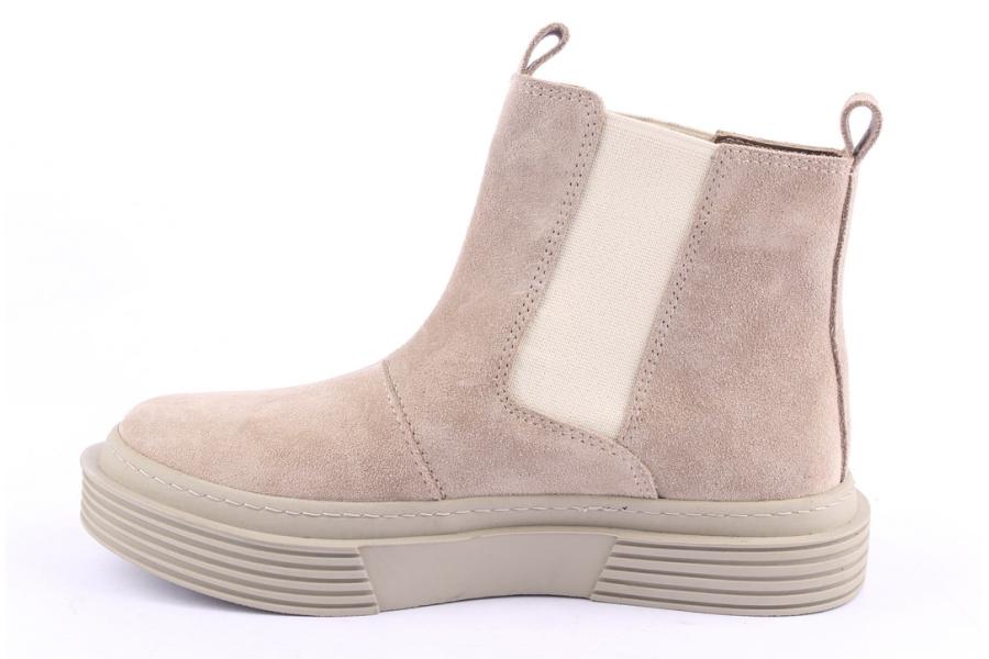 D.moro Shoes Women Suede Leather Ankle Boots For Winter: 952 Beige (Wholesale)