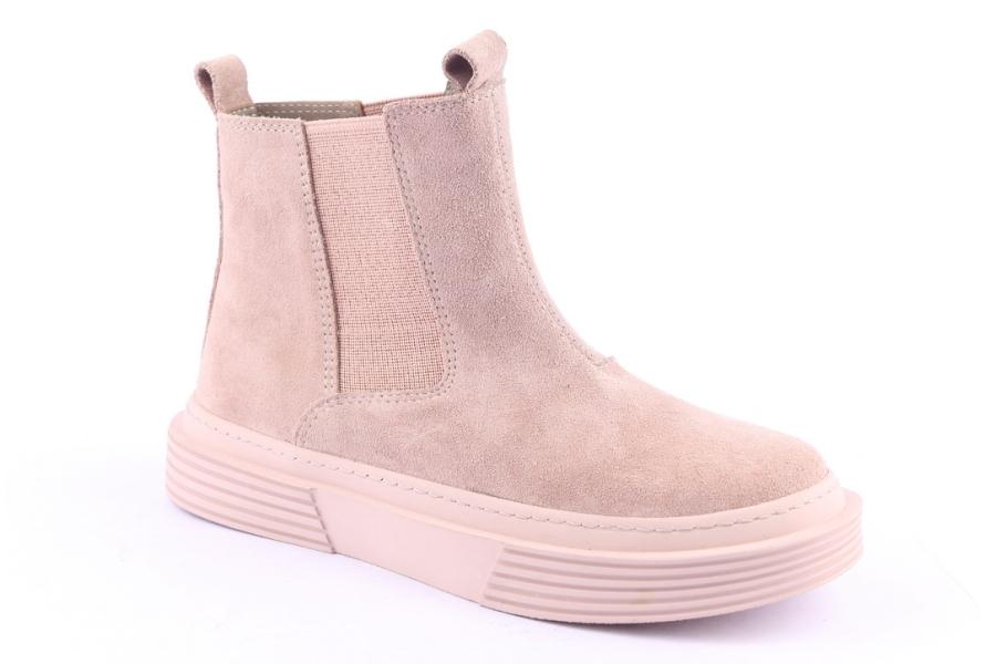 D.moro Shoes Women Suede Leather Ankle Boots For Winter: 952 Powder (Wholesale)