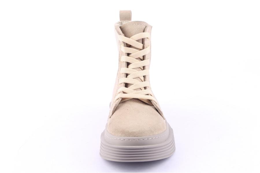 D.moro Shoes Women Suede Leather Ankle Boots For Winter: 954 Beige (Wholesale)