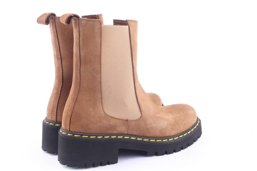 D.moro Shoes Women Suede Leather Ankle Boots For Winter: DRM2 Beige (Wholesale)