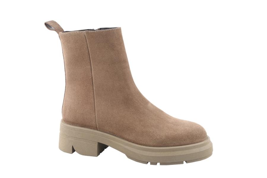 d.moro shoes Women Suede Leather Ankle Boots for Winter: Guarda-02 Mink (Wholesale)