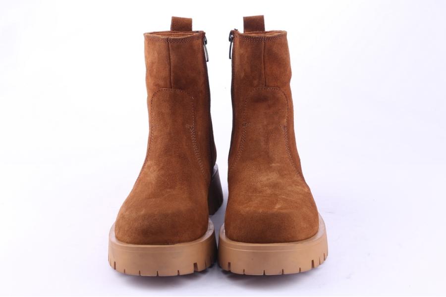 D.moro Shoes Women Suede Leather Ankle Boots For Winter: GUC2 Tan (Wholesale)