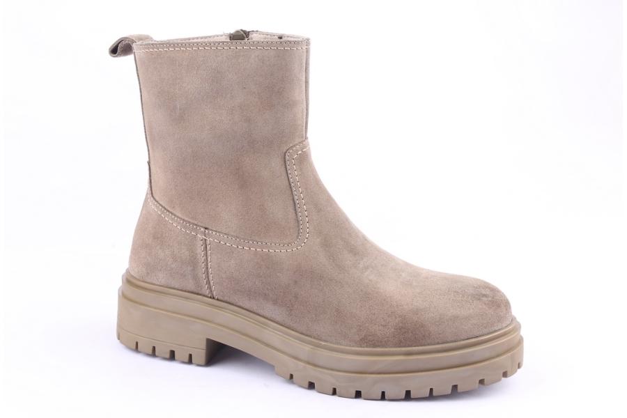 D.moro Shoes Women Suede Leather Ankle Boots For Winter: LAURA1 Beige (Wholesale)