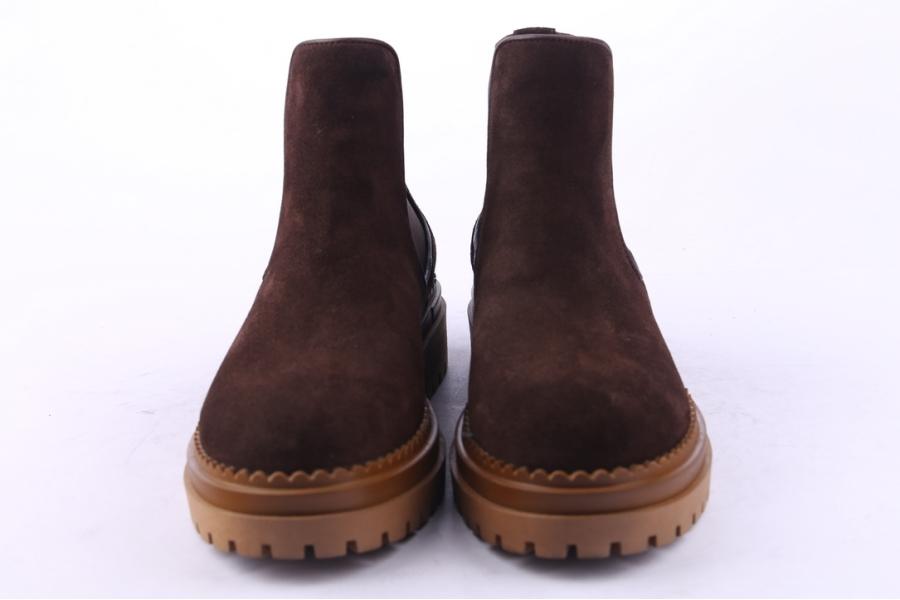D.moro Shoes Women Suede Leather Ankle Boots For Winter: LAURA2 Brown (Wholesale)