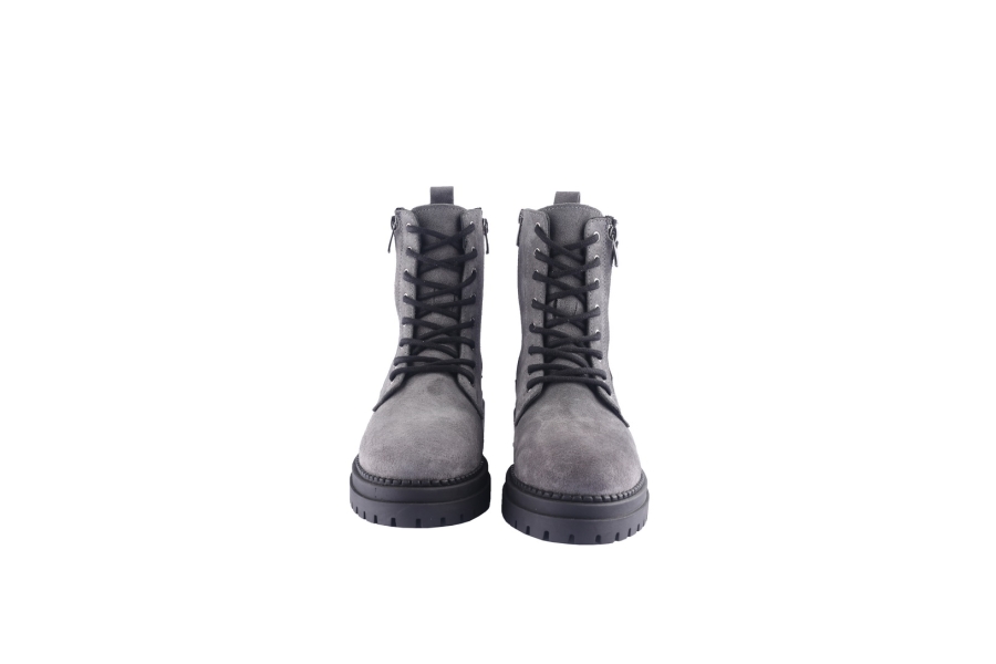 D.moro Shoes Women Suede Leather Ankle Boots For Winter: LAURA4 Grey (Wholesale)