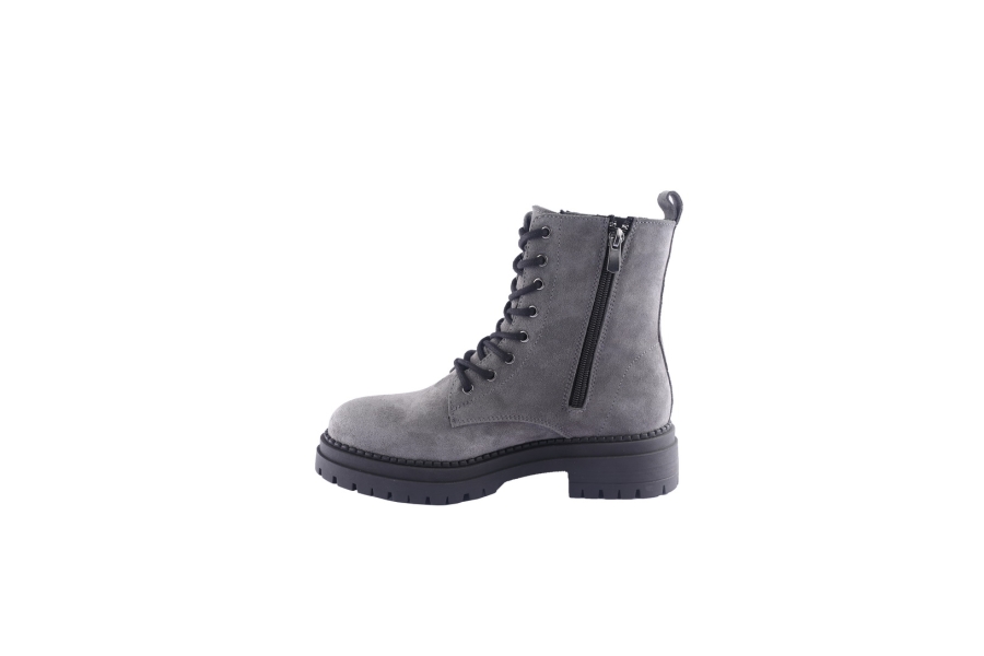 D.moro Shoes Women Suede Leather Ankle Boots For Winter: LAURA4 Grey (Wholesale)