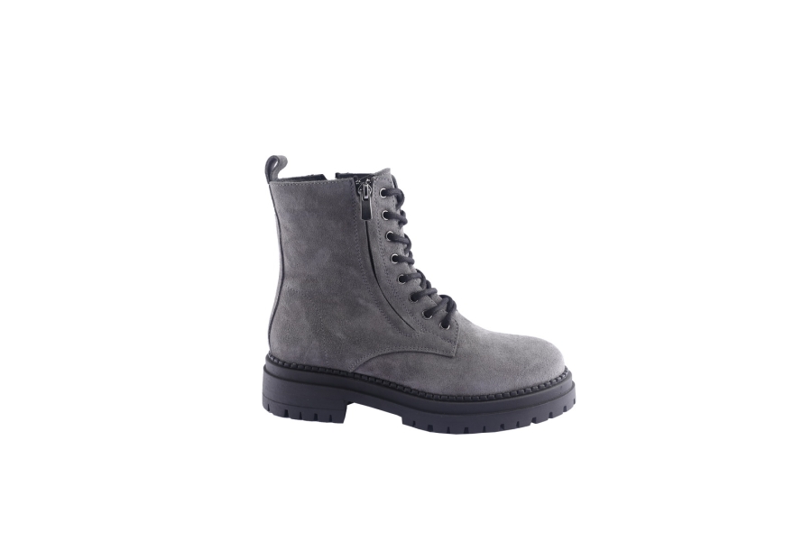 d.moro shoes Women Suede Leather Ankle Boots for Winter: LAURA4 Grey (Wholesale)