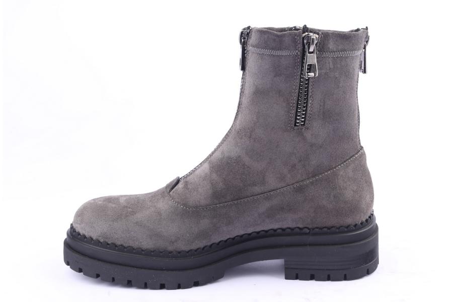 D.moro Shoes Women Suede Leather Ankle Boots For Winter: LAURA6 Grey (Wholesale)