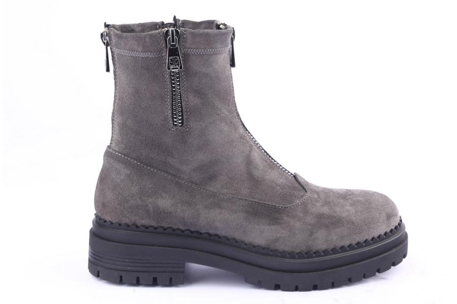 d.moro shoes Women Suede Leather Ankle Boots for Winter: LAURA6 Grey (Wholesale)