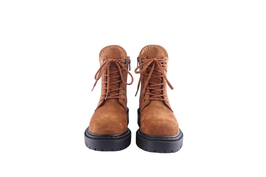 D.moro Shoes Women Suede Leather Ankle Boots For Winter: MINERAL4 Tan (Wholesale)