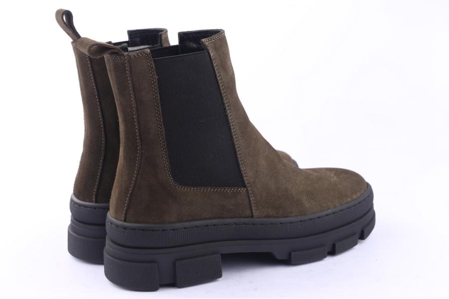 D.moro Shoes Women Suede Leather Ankle Boots For Winter: SEUL3 Khaki (Wholesale)