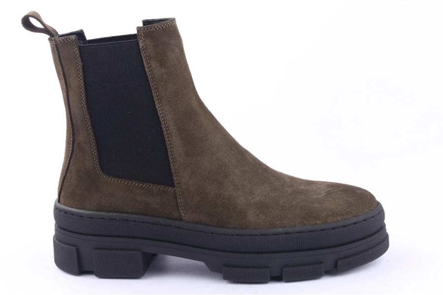 d.moro shoes Women Suede Leather Ankle Boots for Winter: SEUL3 Khaki (Wholesale)