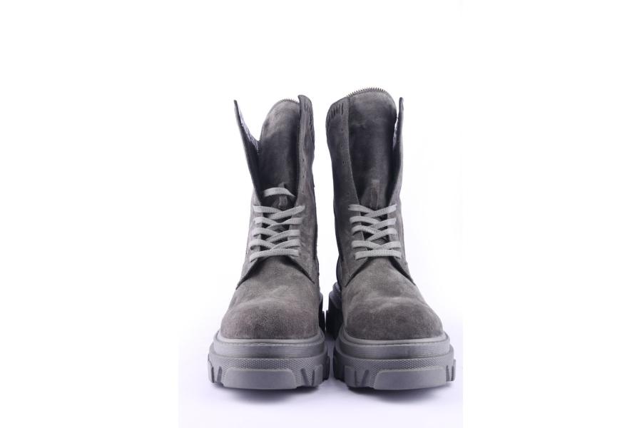 D.moro Shoes Women Suede Leather Ankle Boots For Winter: Z-1303 Grey (Wholesale)