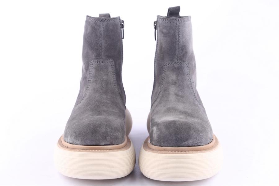 D.moro Shoes Women Suede Leather Ankle Boots For Winter: Z-1406 Grey (Wholesale)