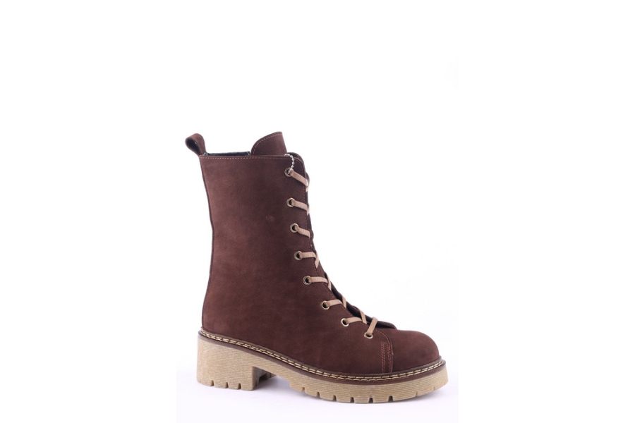 D.moro Shoes Women Suede Leather Boots For Winter: 20606 Brown (Wholesale)