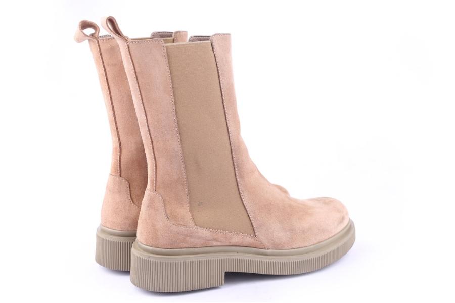 D.moro Shoes Women Suede Leather BOOTS For Winter: 506B Beige (Wholesale)