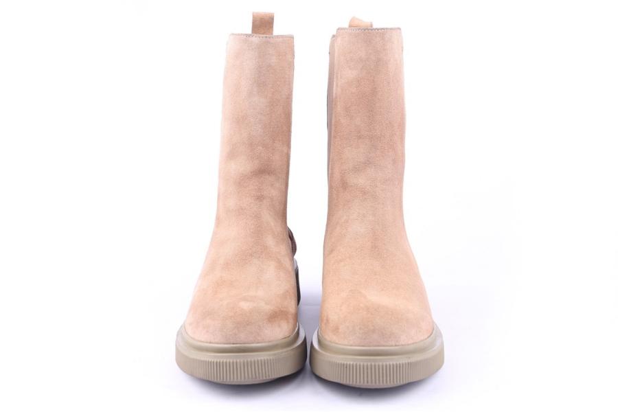 D.moro Shoes Women Suede Leather BOOTS For Winter: 506B Beige (Wholesale)