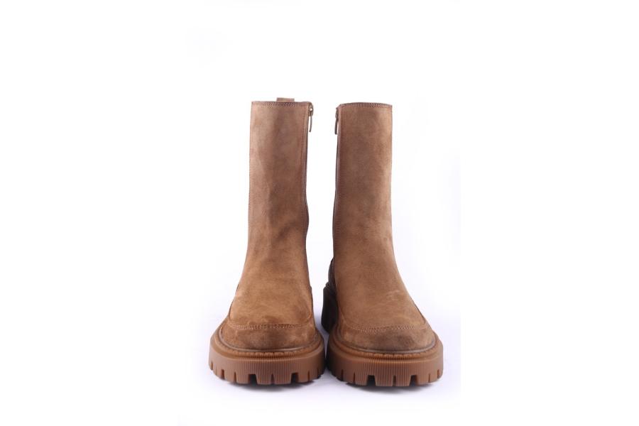 D.moro Shoes Women Suede Leather BOOTS For Winter: 657C Tan (Wholesale)