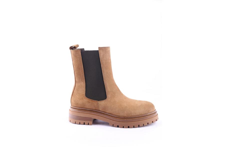 d.moro shoes Women Suede Leather BOOTS for Winter: LAURA5 Beige (Wholesale)