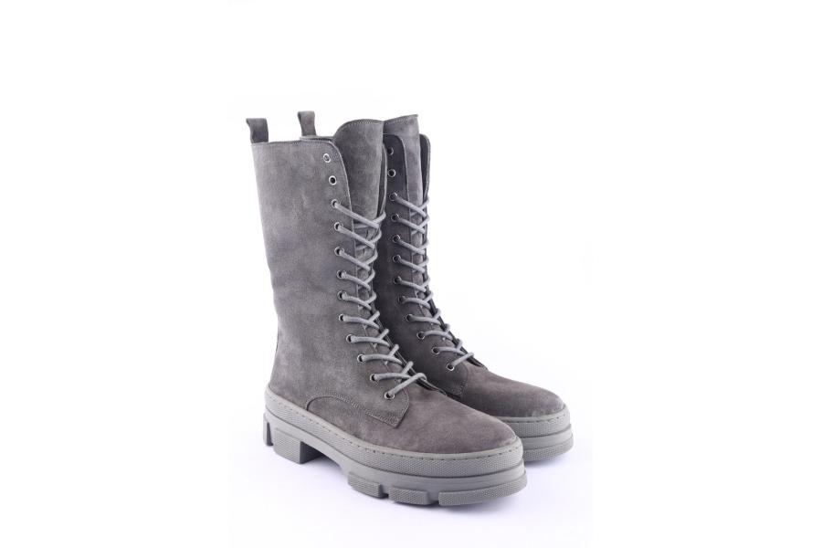 D.moro Shoes Women Suede Leather BOOTS For Winter: SEUL1 Grey (Wholesale)