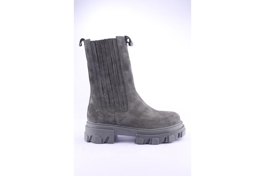 d.moro shoes Women Suede Leather BOOTS for Winter: Z-1300 Grey (Wholesale)