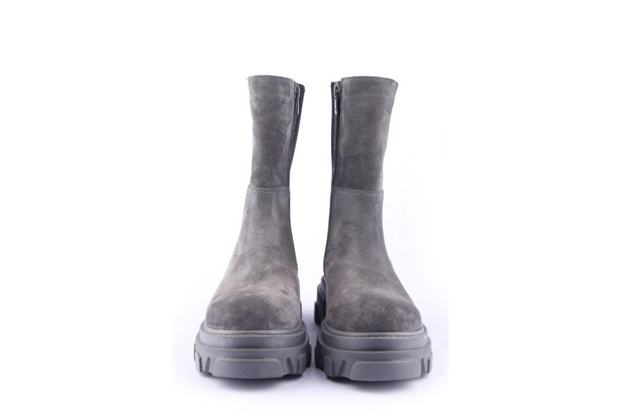 D.moro Shoes Women Suede Leather BOOTS For Winter: Z-1301 Grey (Wholesale)