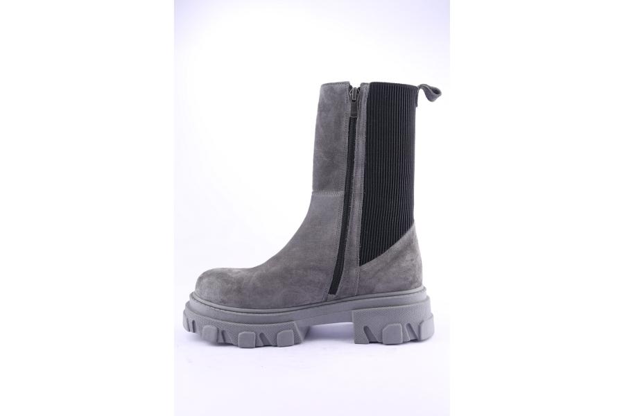 D.moro Shoes Women Suede Leather BOOTS For Winter: Z-1301 Grey (Wholesale)