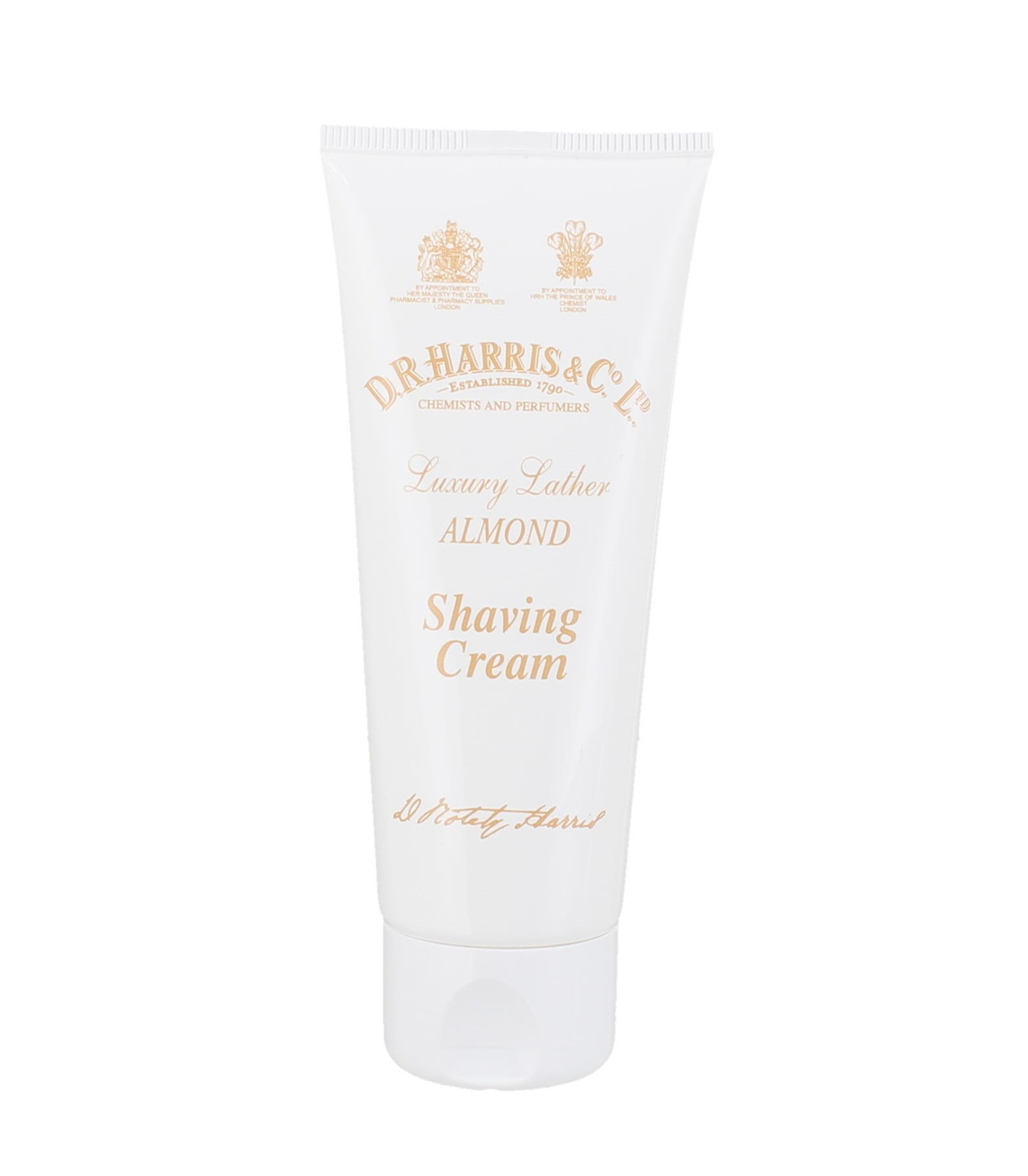 d.r. harris & co. Almond Luxury Lather Shaving Cream – tube 75g