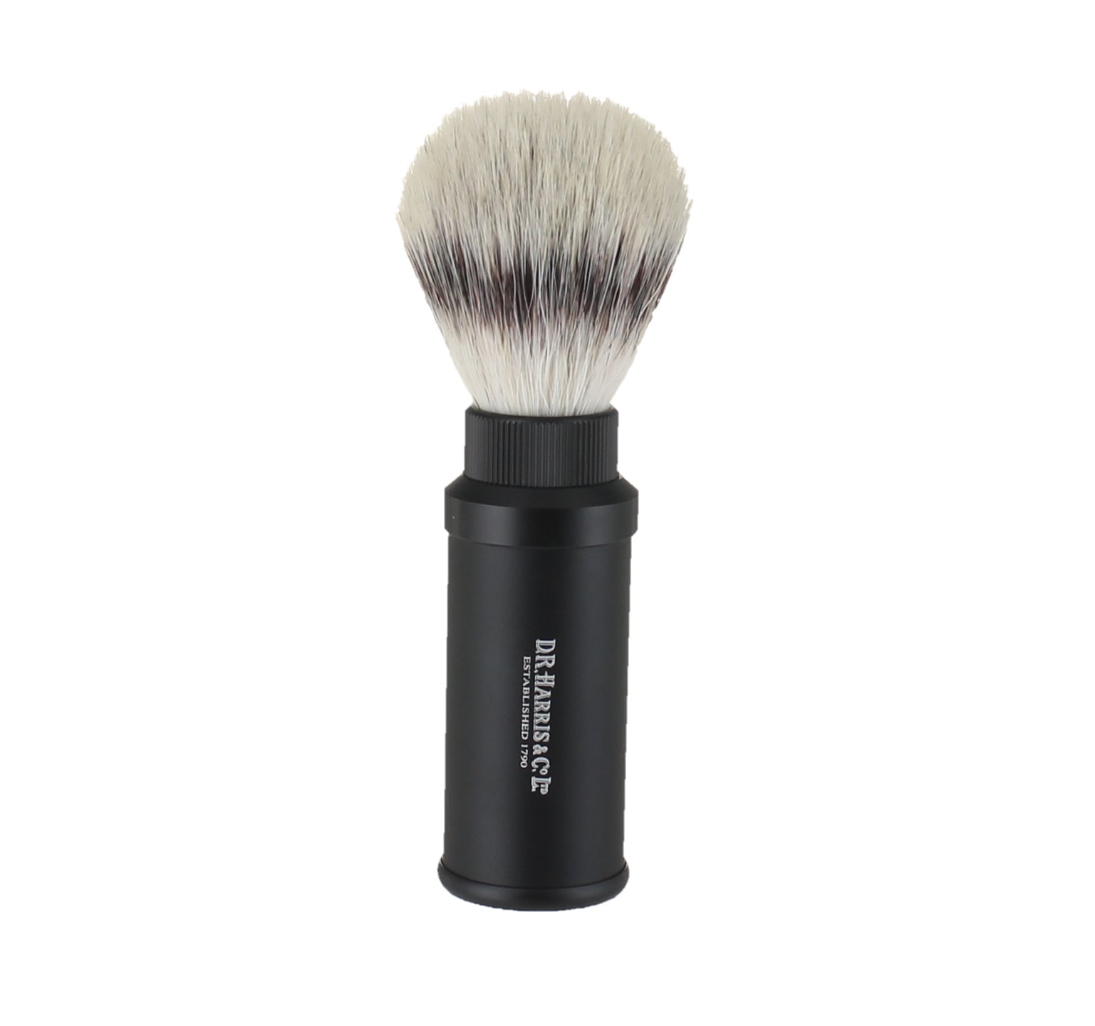 d.r. harris & co. Aluminium Travel Shaving Brush – Synthetic Bristle