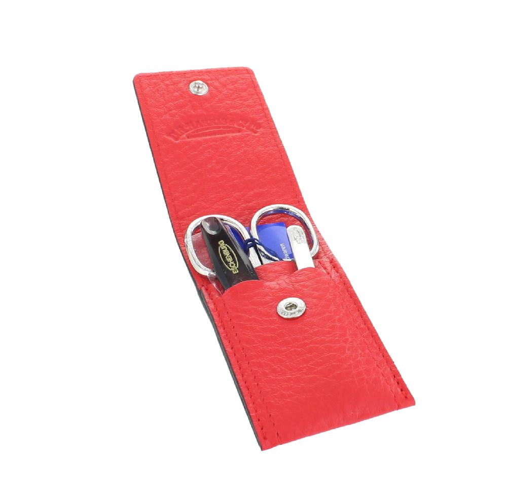 d.r. harris & co. 3 Piece Red Flap Manicure Set