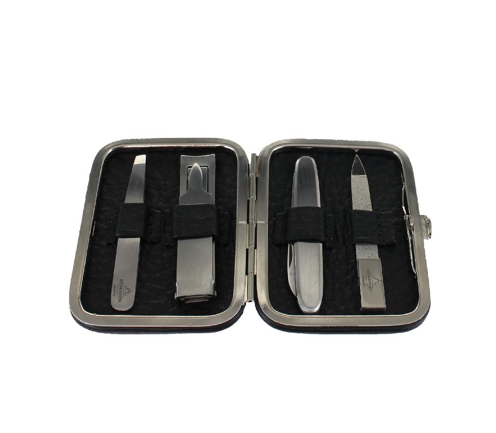 d.r. harris & co. 4 Piece Black Mini Manicure Set