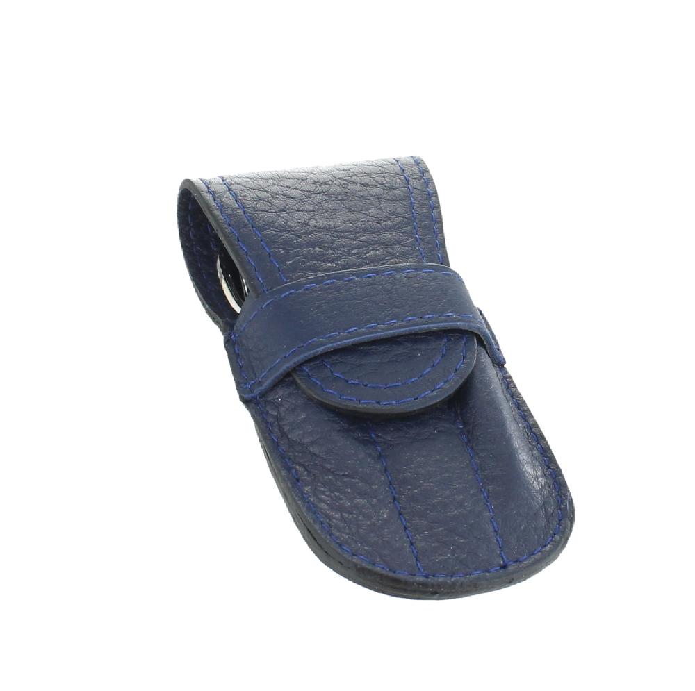 D.r. Harris & Co. 4 Piece Dark Blue Flap Manicure Set