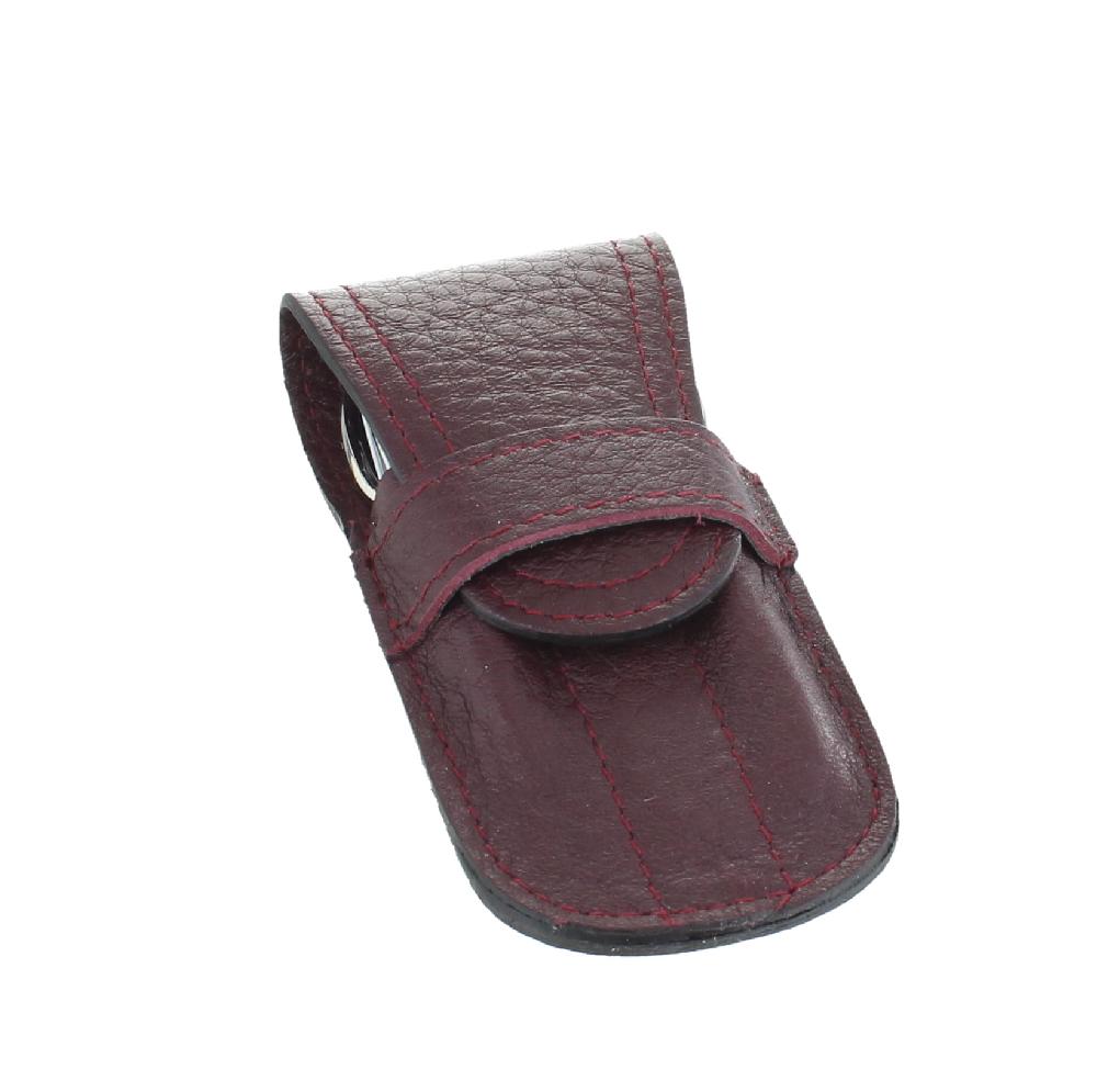 D.r. Harris & Co. 4 Piece Marsala Flap Manicure Set