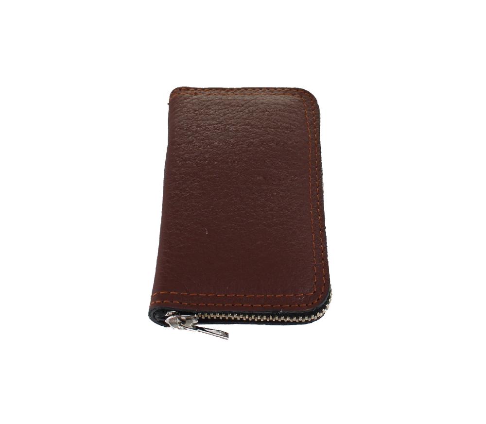 D.r. Harris & Co. 5 Piece Brown Zip Up Manicure Set