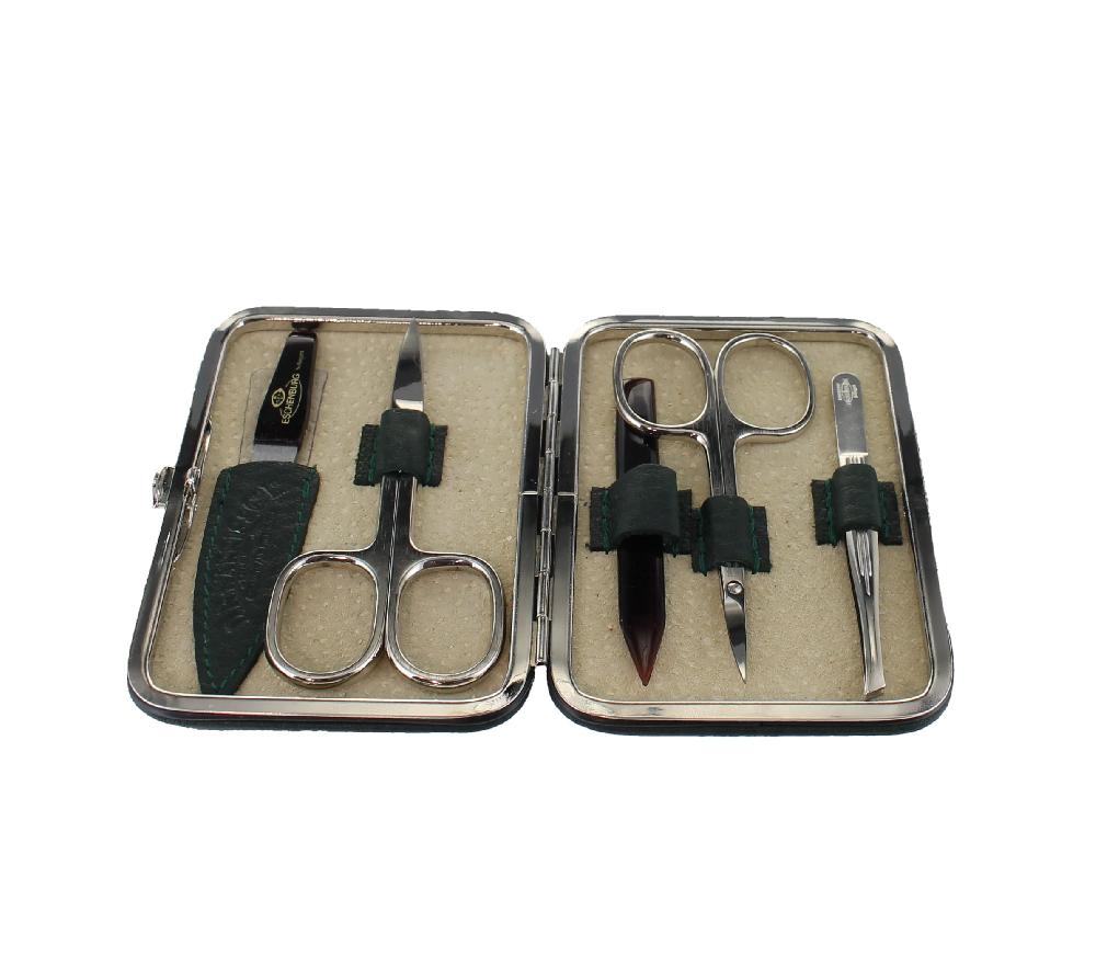 d.r. harris & co. 5 Piece Green Hard Case Manicure Set