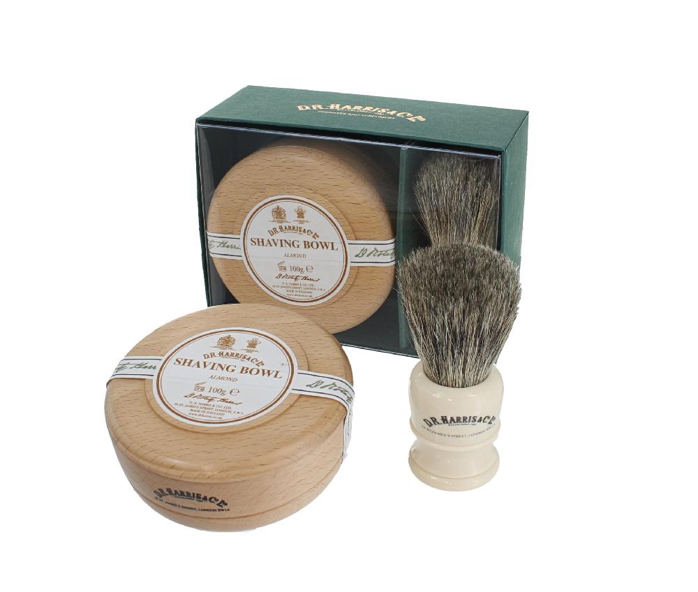 d.r. harris & co. Almond Shaving Gift Set Beech