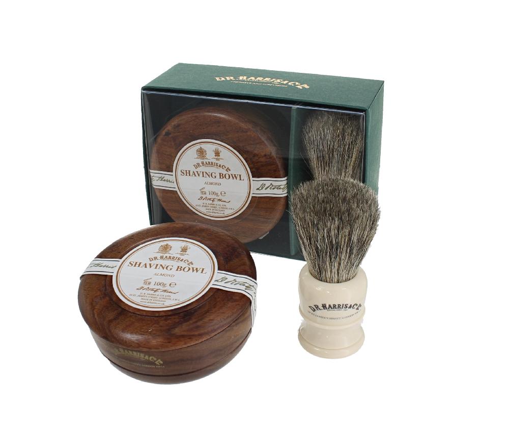d.r. harris & co. Almond Shaving Gift Set Mahogany