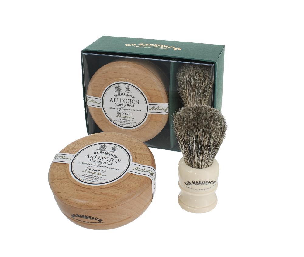 d.r. harris & co. Arlington Shaving Gift Set Beech