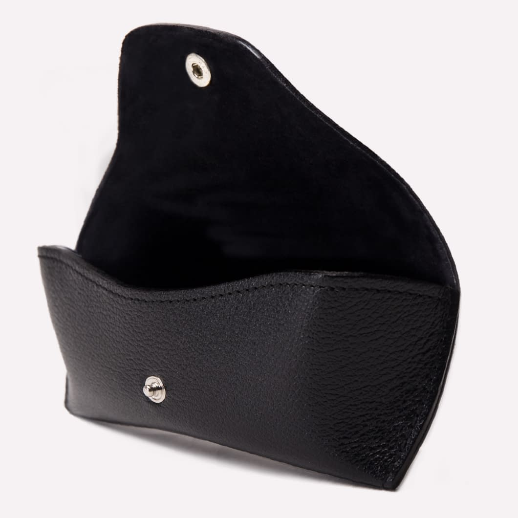 D.r. Harris & Co. Ettinger Capra Glasses Case- Black