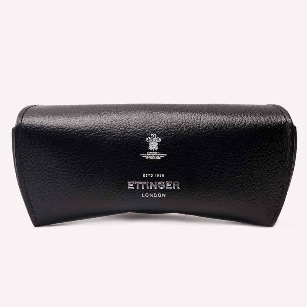 D.r. Harris & Co. Ettinger Capra Glasses Case- Black
