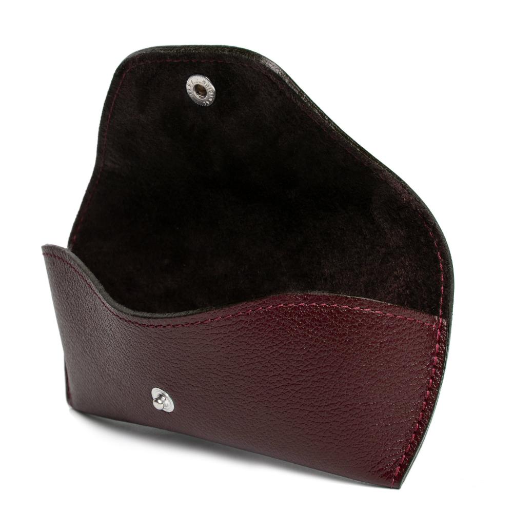 D.r. Harris & Co. Ettinger Capra Glasses Case- Bordeaux