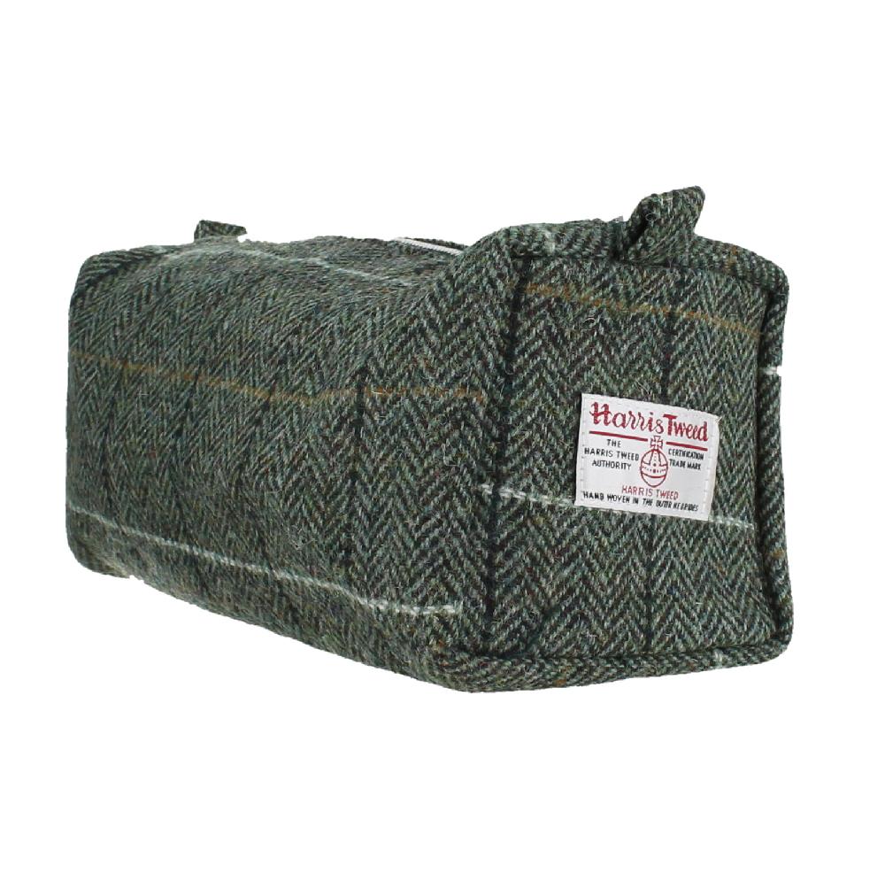 d.r. harris & co. Harris Tweed Wash Bag – Large Country