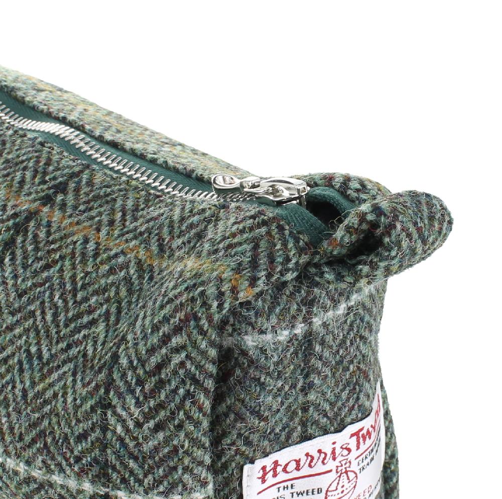 D.r. Harris & Co. Harris Tweed Wash Bag – Small Country