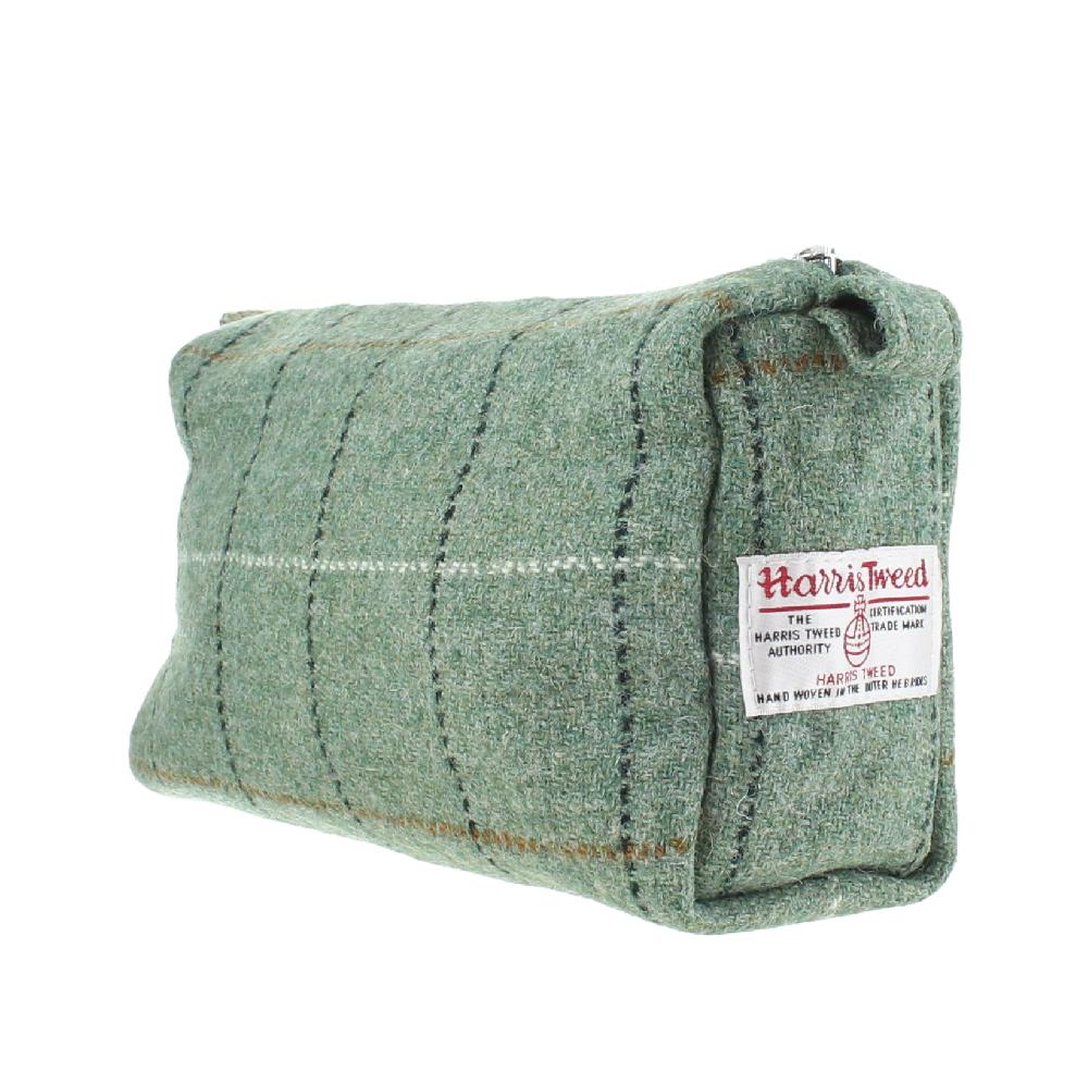 d.r. harris & co. Harris Tweed Wash Bag – Small Town