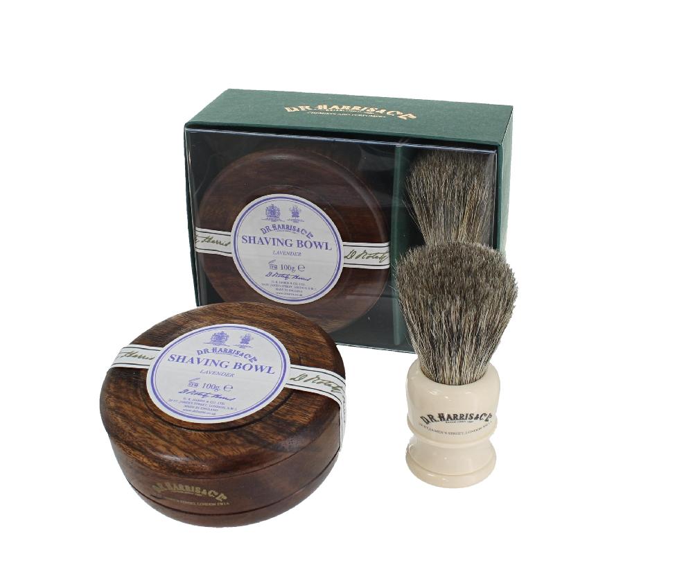 d.r. harris & co. Lavender Shaving Gift Set Mahogany