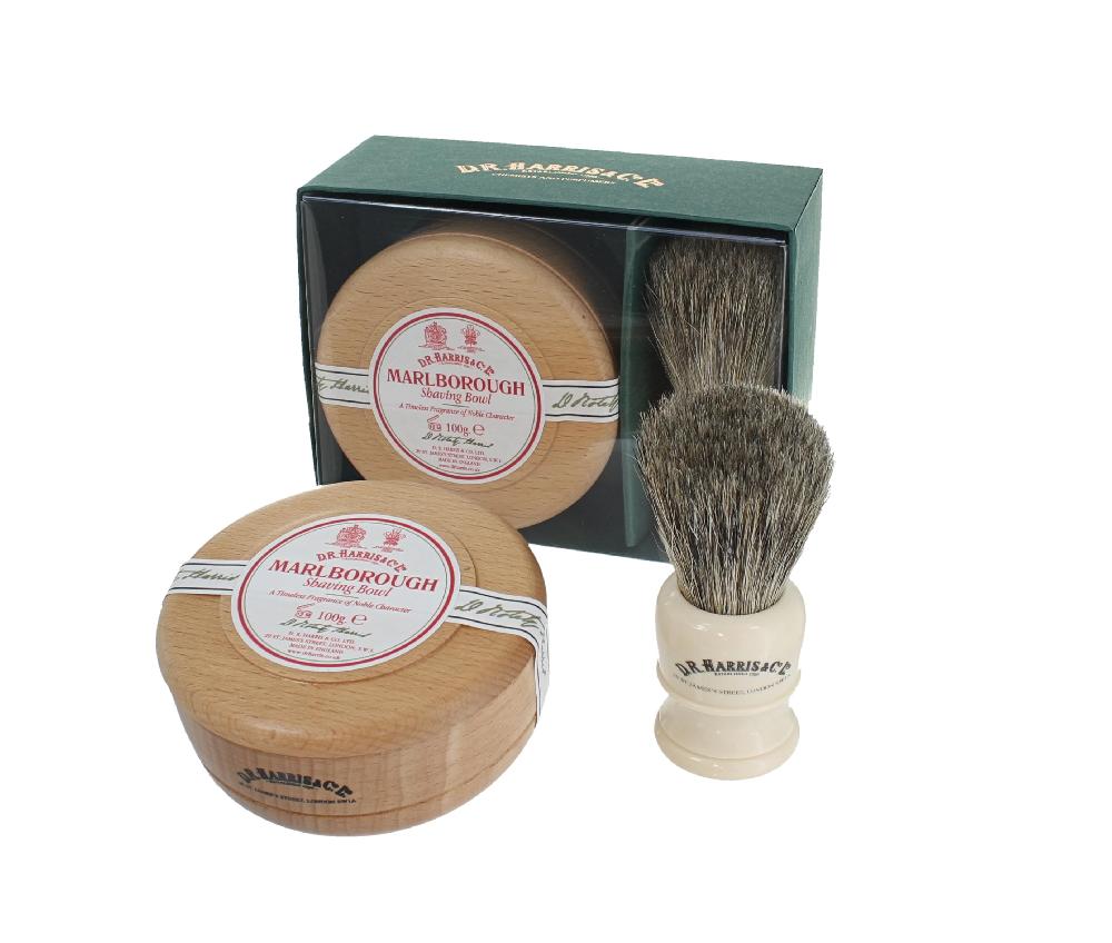 d.r. harris & co. Marlborough Shaving Gift Set Beech